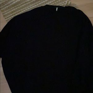 Free people easy street tunic in black size large